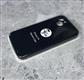 Силиконовый чехол Iphone 15 Silicone case с лого, в блистере, черный