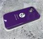 Силиконовый чехол Iphone 15 Pro Max Silicone case с лого, в блистере, фиолетовый
