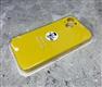 Силиконовый чехол Iphone 15 Pro Max Silicone case с лого, в блистере, желтый