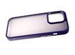 Задняя крышка Iphone 15 прозрачно-матовая, фиолетовая