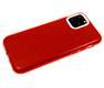 Силиконовый чехол блестящий 3в1 для Iphone 15 , красный