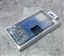 Задняя крышка My Case Iphone 13 Pro с блестками и MagSafe, бело-голубая