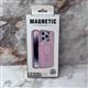 Задняя крышка MAGNETIC Iphone 15 Pro Max матовая с Magsafe, розовая