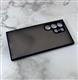 Задняя крышка Realme 11 Pro матово-прозрачная, цветные кнопки с силиконовым бортом, черная