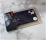 Задняя крышка Iphone 13 Pro Max (6.7) Berlia под карбон, с поддержкой MagSafe, фиолетовая