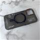 Силиконовый чехол Iphone 12/12 Pro (6.1) MKUIONGH с MagSafe, плотный, матовый, черный