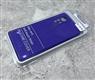Силиконовый чехол Samsung Galaxy S24 Silicon cover stilky and soft-touch, без логотипа, фиолетовый