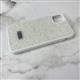 Задняя крышка Iphone 13 Pro под SW поверхность из страз, блестящий бампер, в тех.паке, белая