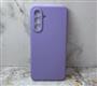 Силиконовый чехол Xiaomi Redmi A3/A3X матовый soft touch, однотонный, сиреневый