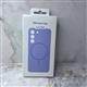 Силиконовый чехол Samsung Galaxy S23 Ultra SILICONE CASE с MagSafe, сиреневый
