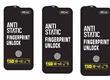 Защитное стекло PSLWE Iphone 15 Pro Anti-Static 150 BIG EDGE, 10шт. в пачке, черное