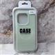 Задняя крышка CASE Phone Case Iphone 15 Pro матово-прозрачная с MagSafe, бархат внутри, светло-зеленая