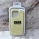 Задняя крышка CASE Phone Case Iphone 15 Pro матово-прозрачная с MagSafe, бархат внутри, нежно-желтая