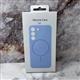 Силиконовый чехол Samsung Galaxy S23 FE SILICONE CASE с MagSafe, сиреневый