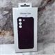 Силиконовый чехол Samsung Galaxy S23 FE SILICONE CASE с MagSafe, сливовый
