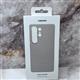 Задняя крышка Samsung Galaxy S25 Ultra Kindsuit Case под кожу с логотипом, в коробке, серая