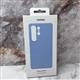 Задняя крышка Samsung Galaxy S25 Ultra Kindsuit Case под кожу с логотипом, в коробке, голубая