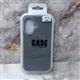 Задняя крышка CASE Phone Case Iphone 14 Pro (6.1) матово-прозрачная с MagSafe, бархат внутри, графит