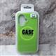 Задняя крышка CASE Phone Case Iphone 14 Pro (6.1) матово-прозрачная с MagSafe, бархат внутри, салатовая