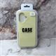 Задняя крышка CASE Phone Case Iphone 14 Pro (6.1) матово-прозрачная с MagSafe, бархат внутри, нежно-желтая
