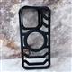 Задняя крышка Iphone 16 Pro Max CASE PRO (бампер) под карбон, черная