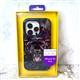 Задняя крышка Iphone 15 Pro GENISS пластиковая с силиконовой основой, пантера