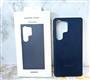 Задняя крышка Samsung Galaxy S24 Ultra Vegan Leather Case под кожу, с лого, MagSafe, в упаковке, черная