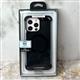 Задняя крышка Iphone 16 Pro Max DESIGN, под карбон с подставкой (металический бампер + выдвижной низ), черная