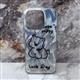 Задняя крышка Iphone 16 Pro перламутровая, прозрачный силиконовый борт, LUCK DAY