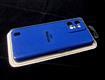Силиконовый чехол Xiaomi Redmi Note 14 4G Silicone case High-end TPU Case, soft-touch без лого, бархат внутри, в блистере, темно-синий