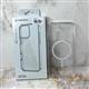 Силиконовый чехол Iphone 13 (6.1) MAGNETIC, прозрачный с Magsafe, в коробке, white