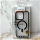 Задняя крышка Iphone 16 Pro UNIQUE CASE прозрачно - матовая с Magsafe, черная
