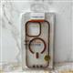 Задняя крышка Iphone 16 Pro UNIQUE CASE прозрачно - матовая с Magsafe, коричневая