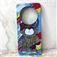 Задняя крышка Samsung Galaxy S25 Ultra пластиковая, яркий рисунок, вязанный мишка