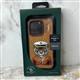 Задняя крышка Iphone 15 Pro SANTA BARBARA, силиконовый борт, бархат внутри, тигр в фуражке