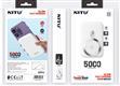 Power bank NITU NPB32, 22.5W, 5000 mAh, белый