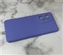 Силиконовый чехол Xiaomi Redmi Note 14 PRO 4G матовый, с защитой камеры, с бархатом внутри, сиреневый