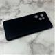 Силиконовый чехол Xiaomi Redmi Note 14 PRO 4G матовый, с защитой камеры, с бархатом внутри, черный