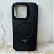 Задняя крышка Iphone 15 Pro Max ROOT GO CASE, под карбон, MagSafe-подставка, черная