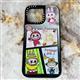 Задняя крышка Iphone 15 Pro CASE TIFY зеркальная, с рисунком ЛАБ, №1