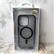 Задняя крышка Iphone 14 Pro Max CASE (HQC) прозрачная с MagSafe, с фиолетовым оттенком