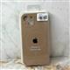 Силиконовый чехол Iphone 11 Silicone Case с MagSafe, защита камеры, в блистере, бежевый