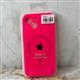 Силиконовый чехол Iphone 11 Silicone Case с MagSafe, защита камеры, в блистере, ярко-розовый