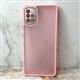 Задняя крышка Iphone 16 Pro матово-прозрачная (MATTPLASTIC), розовая