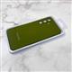 Силиконовый чехол Samsung Galaxy A05s Silicone Cover Silky and Soft-touch finish, хаки