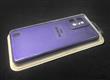 Силиконовый чехол Samsung Galaxy S25 Ultra Silicone case High-end TPU Case, soft-touch без лого, бархат внутри, в блистере, фиолетовый