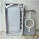 Задняя крышка Iphone 16 Pro Max COVERME ребристая с MagSafe, в коробке, белая