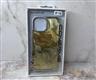 Задняя крышка Iphone 16 Pro COVERME галваническое покрытие, силиконовый борт, в коробке, желтая