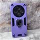 Задняя крышка SPARK 30 pro противоударная со вставками, кольцо открывается сверху вниз, сиреневая
