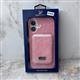 Задняя крышка Iphone 15 SW с картхолдером, в упаковке, розовая